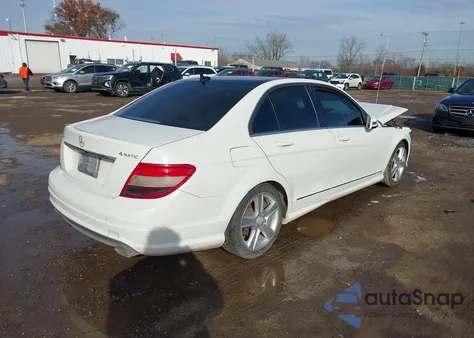 2010 Mercedes-Benz C 300 Sport 4Matic from USA, damaged, VIN WDDGF8BB7AF520372